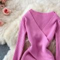 Knit dress PINK - Изображение 4